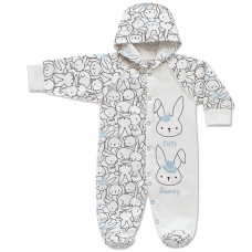 Чоловічок для новонароджених з капюшоном "Bunny"